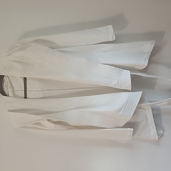 Peruvian Connection Wrap Jacket white - Picture 3 of 5